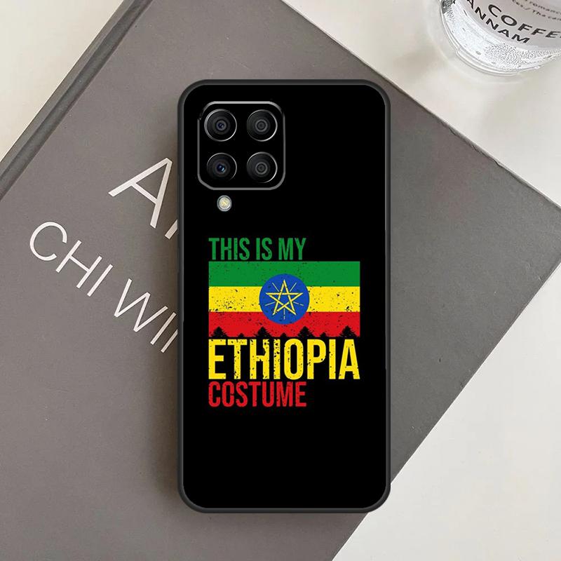 Ethiopia Flag Case For Samsung Galaxy M15 M35 M55 M56 M36 M16 M06 M31 M13 M33 M53 M12 M32 M52 M14 M34 M54