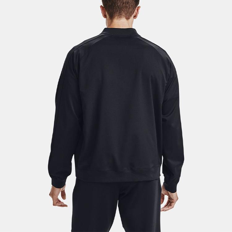 Under Armour Warmup Casual Sports Woven Jacket Men Jacket Black 1356994-001