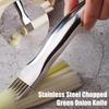 Enforose Vegetable Chopper Non-Slip Handle Stainless Steel Blade Multi-Function Slicer Kitchen Gadget