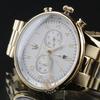 Maserati Tradizione Weißgoldfarbenes Metall Herren-Quarz-Chronograph mit Datum R8873646003 Uhr