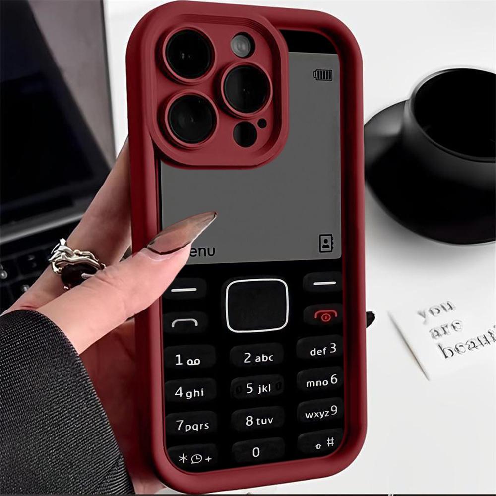 Ae95 Retro Phone Design Art Protective Phone Cases for iPhone 13 14 15 Pro Max XR Infinix Hot 40i 30i Tecno Camon 30 20 Pro Angel Eyes TPU Back Cover