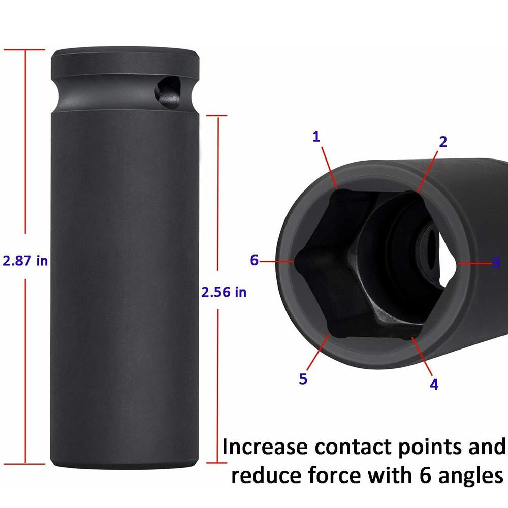 50Mm Crankshaft Pulley Removal Tool+19Mm Socket For Honda Acura Accord Civic Crv