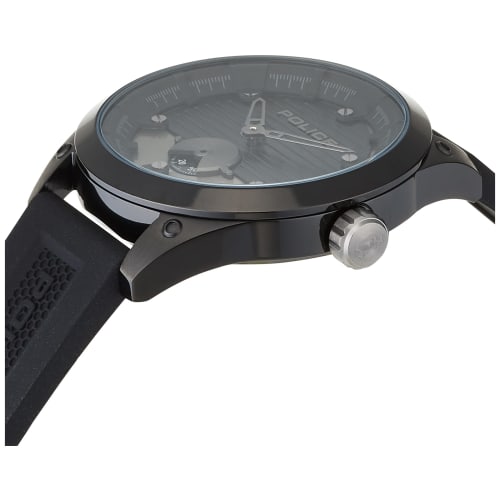 Police DENTON PEWJM2118901 Men's Watch, Black