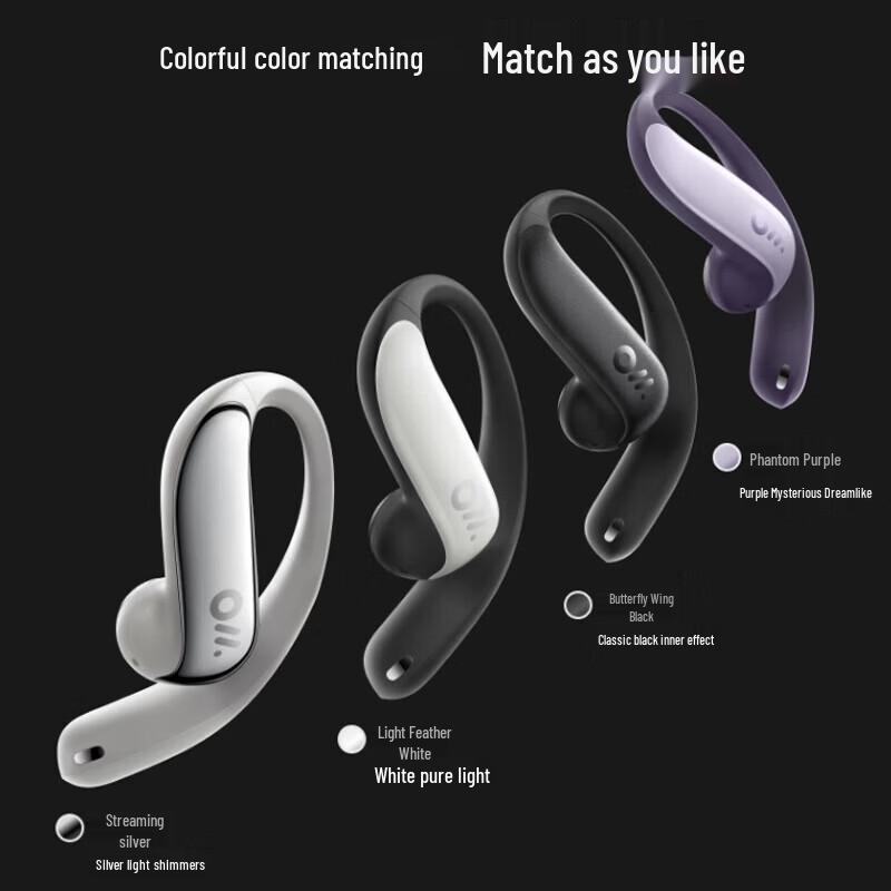Ola Friend Smart AI Translation Open-Ear Ear-Hook Headphones