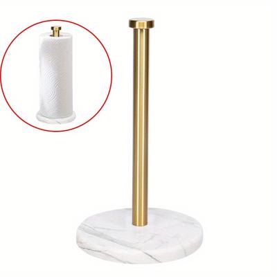 Porte-essuie-tout sur pied, Porte-mouchoirs en papier essuie-tout de cuisine - pour salle de bain, plan de travail de cuisine, standard ou jumbo