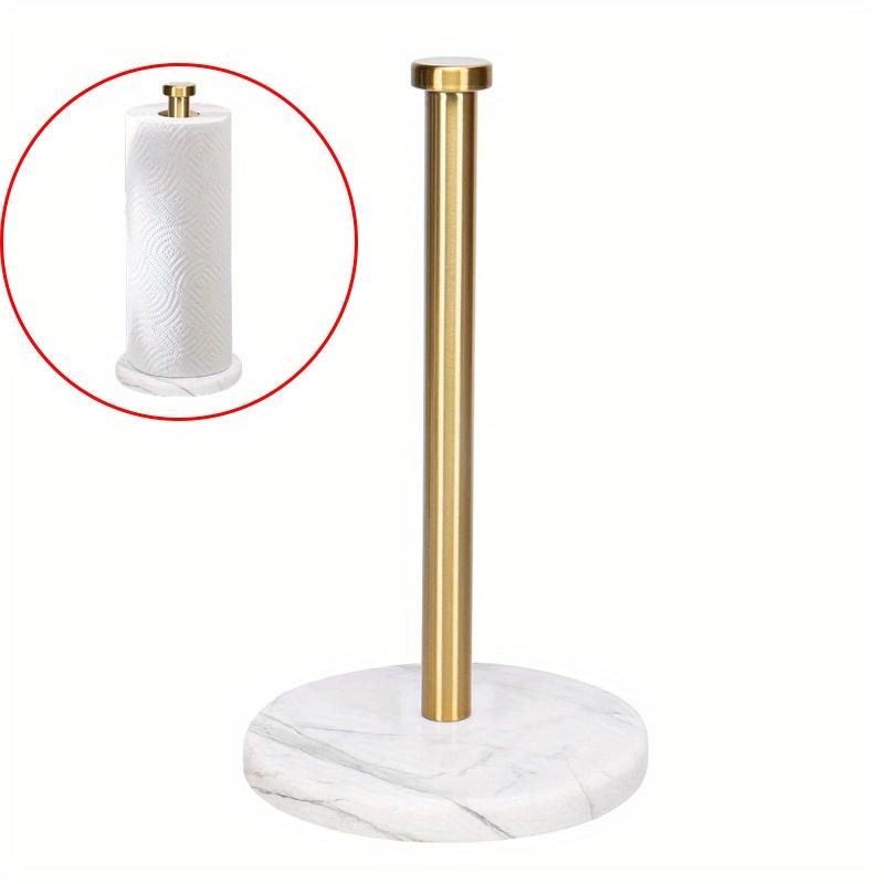 Standing Paper Towel Holder, Kitchen Paper Towel Tissue Holder- for Bathroom Kitchen Countertop, Standard or Jumbo