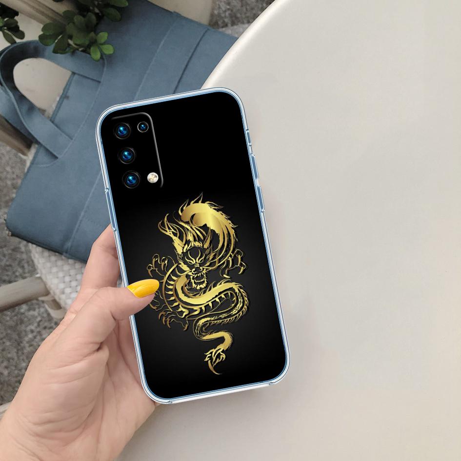 LO25 Chinese Draak Telefoonhoesje voor Motorola Moto Edge 20 30 40 50 S30 Fusion Ultra Pro Neo Lite + G200 G23
