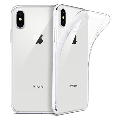 For iPhone X Case Slim Clear Soft TPU Cover Support Wireless Charging for Apple 5.8" iPhone X /iPhone 10 (2017 Release)