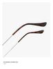 Udia Ultralight Titanium Oval Eyeglass Frame 49 - Screwless Myopia Glasses for Women