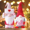 Heart Shaped Faceless Plush Doll With Envelope For Romantic Gift And Holiday Decor