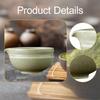 Ceramic Matcha Bowl Ceremony Preparation Chawan 450ml Japanese Traditional Porcelain Matcha Mixing Bowl with Spout for Lovers