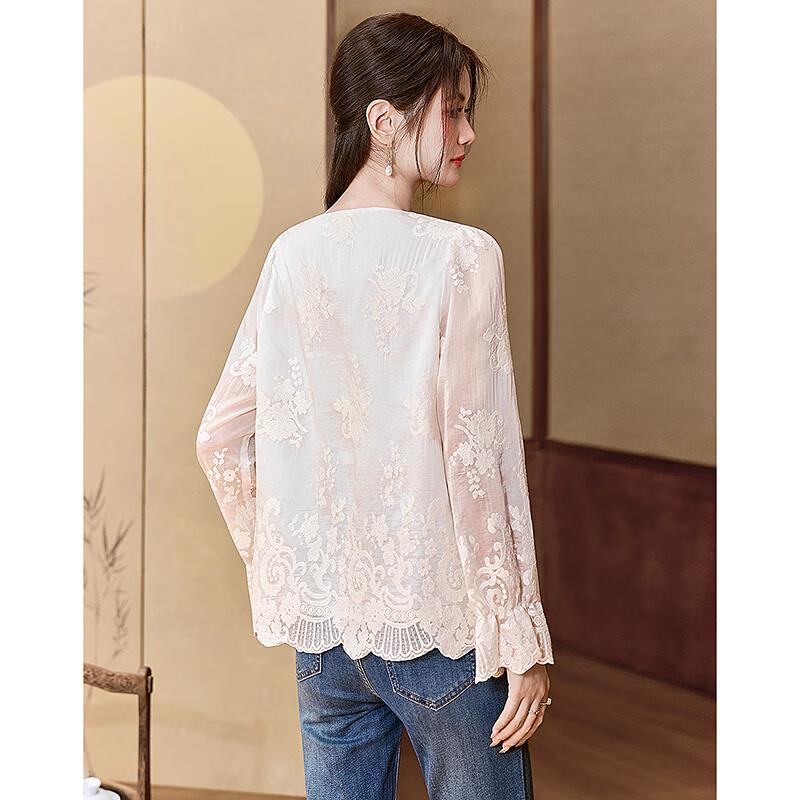 New Chinese Style Elegant Long-Sleeve Shirt