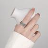 925 Sterling Silver Rings for Women Couple Minimalist Handmade Simple Interware Ring Party Jewelry Gift Prevent Allergy