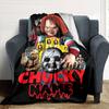 Chucky Returns With Deadly Tricks And Twists Blanket With Personalized Name Comfortable All Seasons Suitable For Sofas Beds Travel Camping And Office
