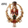 Festive Christmas Tree Finial Lighted Topper Illuminated Santa Claus Gingerbread Nutcracker Treetop Unique Winter Home
