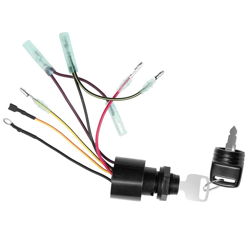SXR-NEW-87-17009A5 Boat Motor Ignition Key Switch For Mercury Outboard Motors 3 Position Off-Run-Start