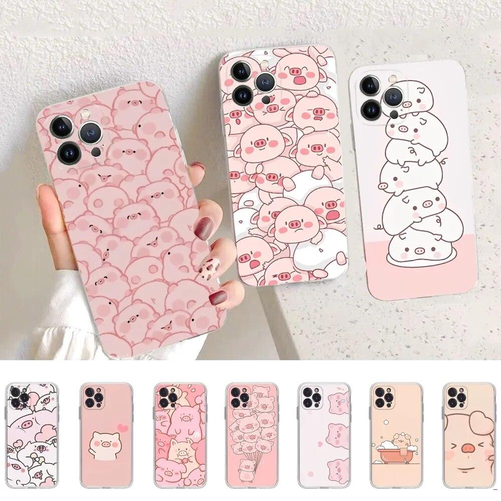 

Модный анимационный милый мягкий телефон для Iphone Mini 14 12 XS 11X13 7 6 Plus XR 6s Pro 8 Max, прямой мягкий силиконовый чехол из ТПУ
