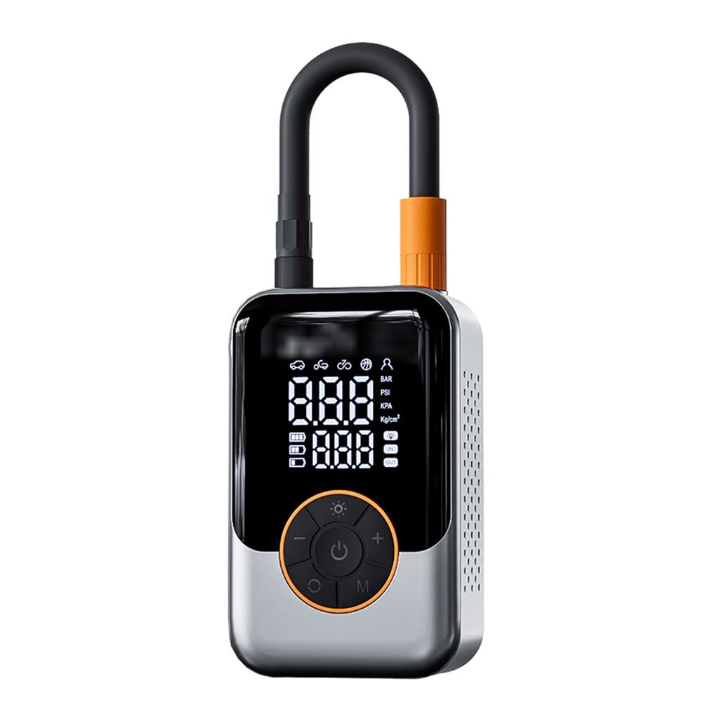 Tire Inflator Portable Air Compressor,3000mAh Cordless Car Tire Pumps, Rechargeable Battery Powered Air Compressor