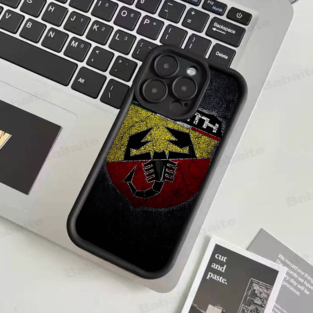A-AbarthS-S Logo Phone Case For IPhone 17 16 15 14 13 12 11 Pro Max Mini Plus Soft TPU Back Cover
