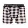 Keanu Mens Checked Cotton Blend Boxer Shorts (Pack of 6)