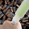 Mini Glazen Etherische Olie Rollerflesjes Leeg Cosmetisch Container Roll-on Herbruikbare Fles Herbruikbaar Houten Dop Gereedschap 1/2/3/5ml