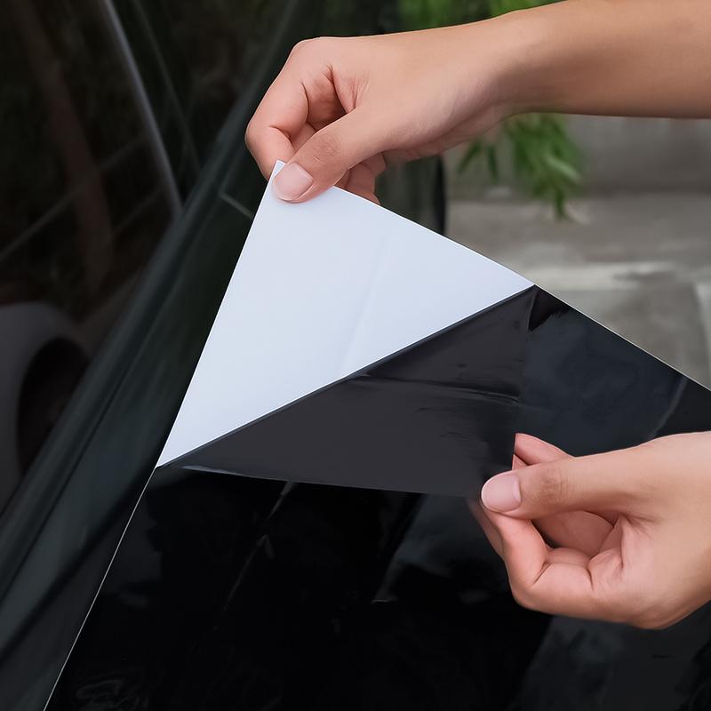 2 stücke Universal Auto Fenster Sonnenschutz Elektrostatische Aufkleber Seite Blöcke Abdeckung Schiebedach Solar Film Schatten UV Schutz Zubehör