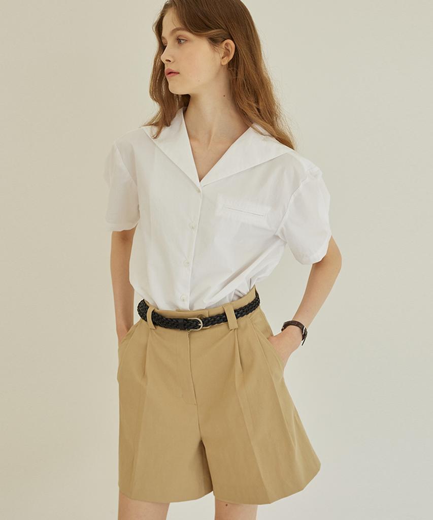 NONLOCAL Two-Tuck A-Line Shorts 2 Colors