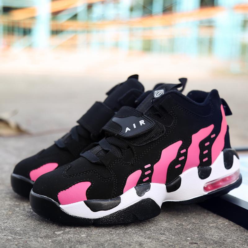 Couple Sneakers Outdoor Casual Running Shoes Mens Breathable Sport Shoes Chunky Sneakers Women Gym Shoes Boys Basketball Shoes