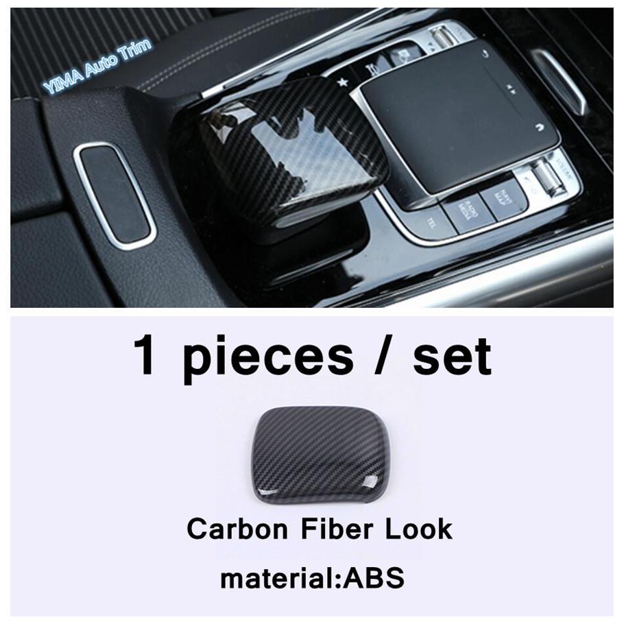 Car Window Lift Button / Armrest Box Switch / Gear Shift Box Decoration Panel Cover Trim For Mercedes-Benz GLA 220 H247 +