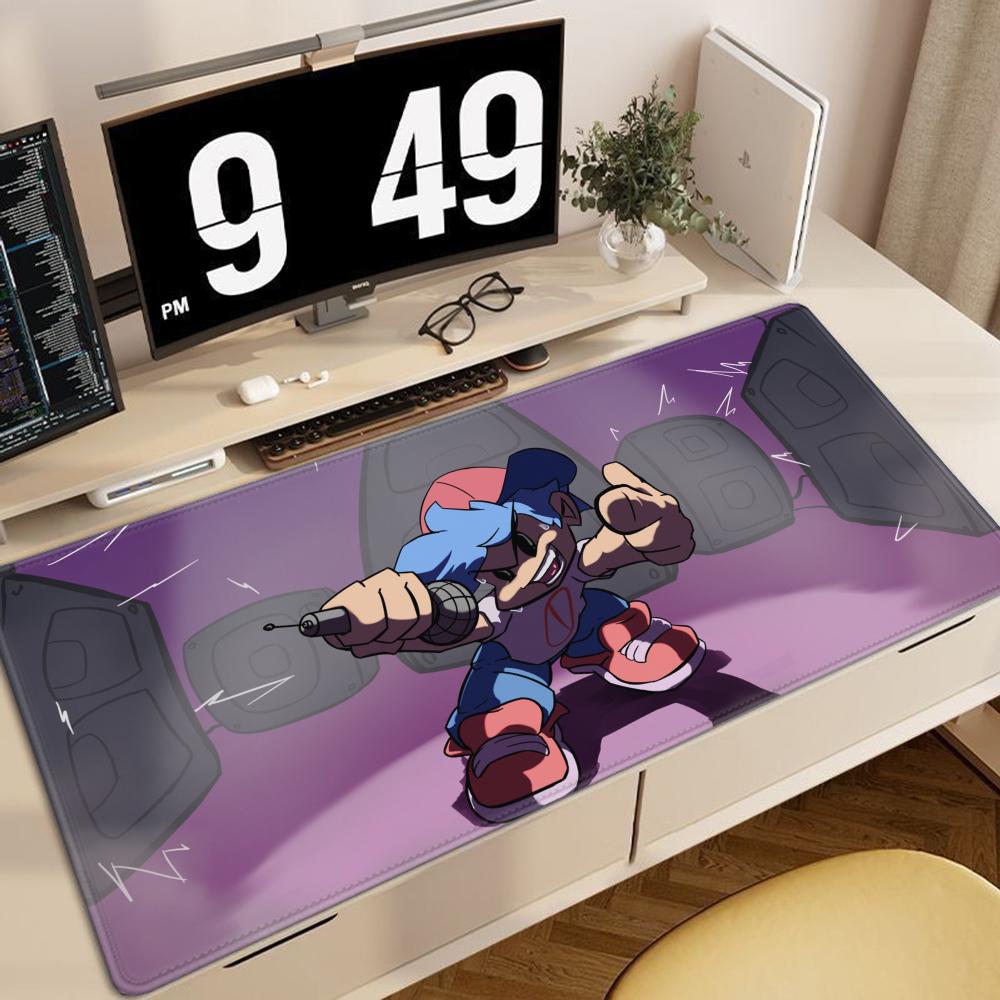 Large Mouse Pad XXL Gaming Accessories Office Gamer Keyboard Desk Mat Non-Slip Laptop Hot Games Friday Night Funkin FNF Mousepad