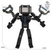 Titani Trisomici Monitor Vs Uomo Titanio Oro Scuro Re TV Titan 5.0 Skibidi Toilette Blocchi da Costruzione Per Bambini Regalo di Compleanno Natale