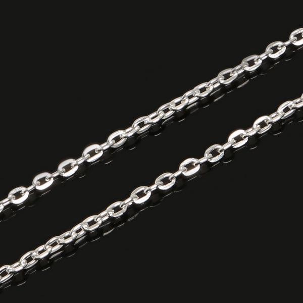 Handmade 5m Pearl Earrings DIY Accessory Chain with O-Rings and Extender
