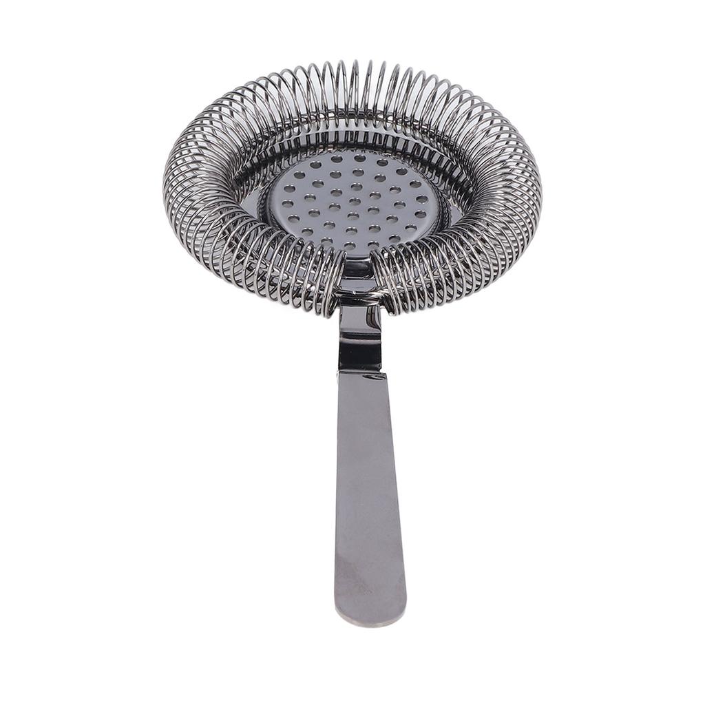 Bar Strainer Fine Filtering Professional Stainless Steel Cocktail Strainer for Bartending Restaurant Party