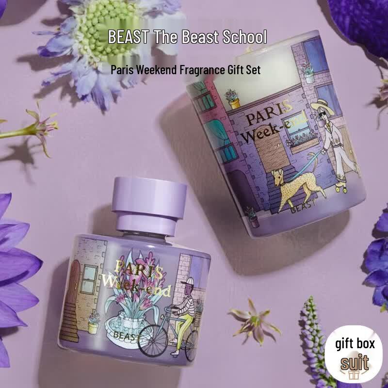 The Beast Shop Jungle Collection Paris Weekend Scented Gift Set