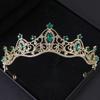 Crystal Bridal Crown Tiara Party Rhinestone Prom Diadem Headband Crown for Women Bridal Wedding Hair Accessories Jewelry Crown