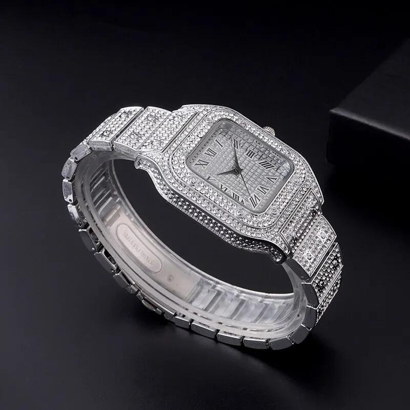 Luxury Men's Dainty Stainless Steel Watches Fashion Silver Quartz Wristwatch Men Business Casual Watch,ideal Choice for Gifts To Men