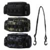 Waterproof Fishing Gear Bag Outdoor Shoulder Crossbody Bag Fishing Tackle Backpack Multipockets Lures Gear Shoulder Bag