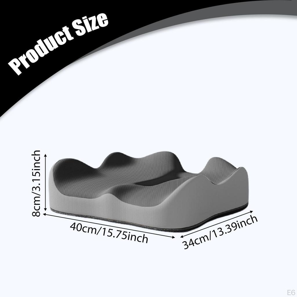 Ergonomic Memory Foam Seat Cushion for Office Chair, Sofa And Reclining Gaming Chair.