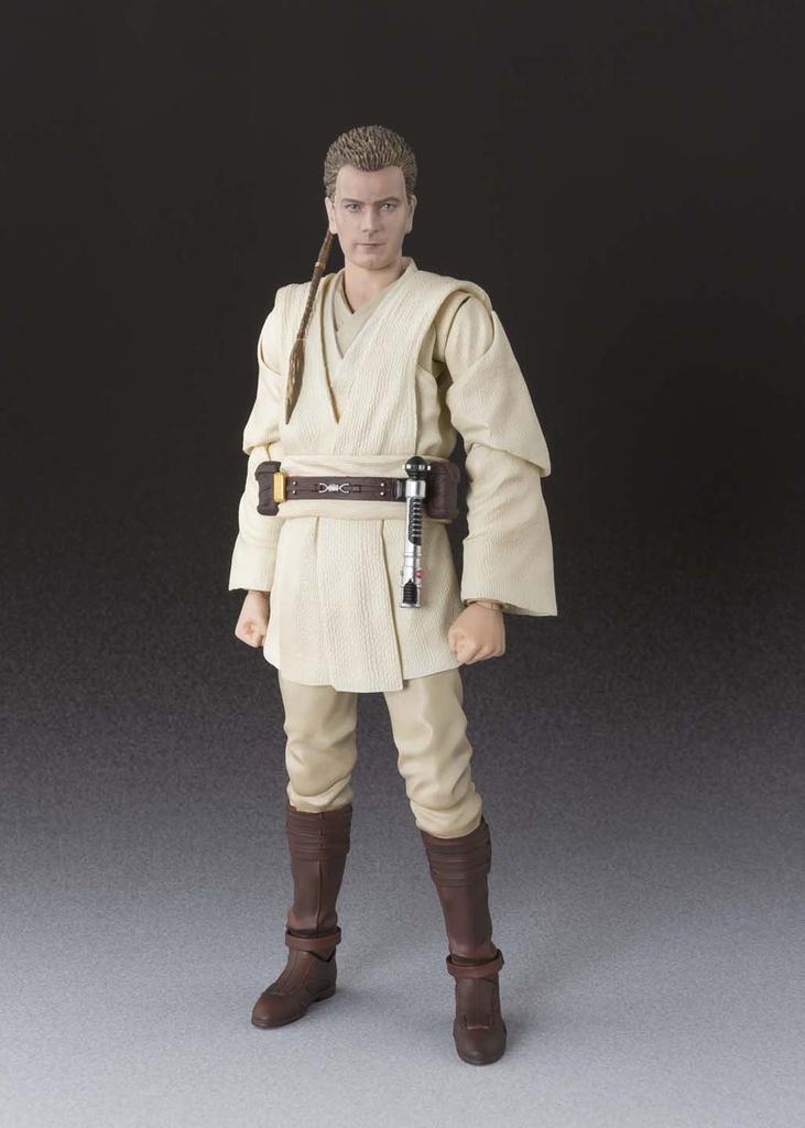 TAMASHII NATIONS Star Wars Kenobi 155mm malowana ruchoma figurka SHFiguarts Obi-Wan (Odcinek I) Około. ABS i PCV