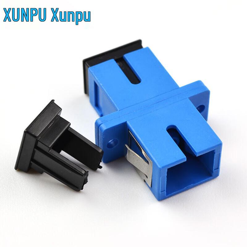 SC Fiber Optic Adapter Coupler синий