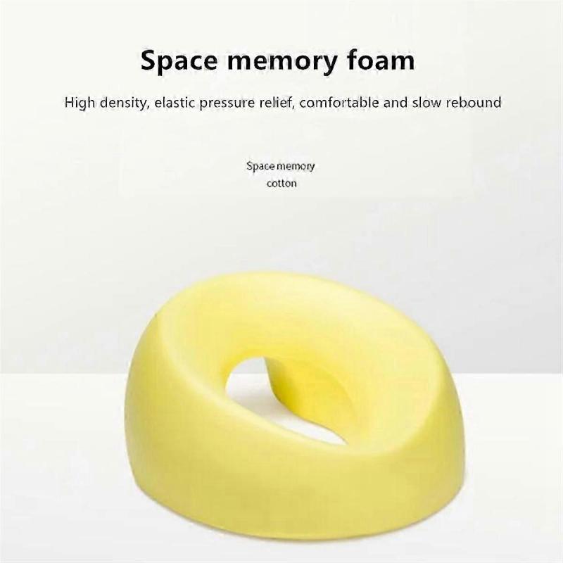 Ergonomics Lying Down Pillow Memory Foam Head Rest Support Pillow Body Massage Face Rest Pillow for Beauty Salon-A