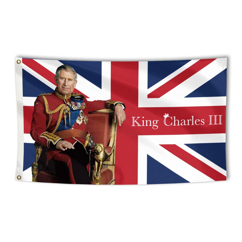 

Limited Edition Britain New King Charles 111 Flag Perfect For Celebrating! King Charles