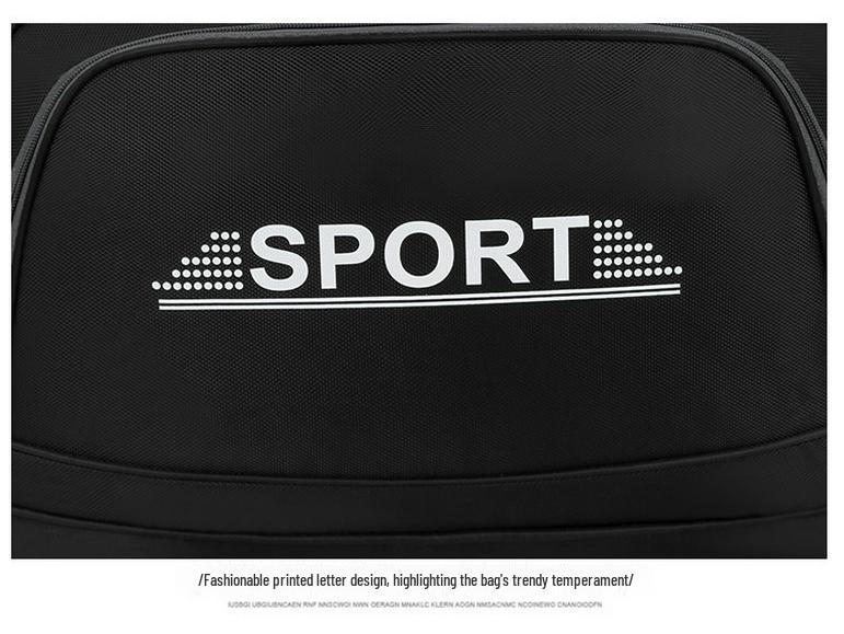 Durable Oxford Cloth Travel Bag: Large Capacity, Portable for Short Business Trips and Fitness.