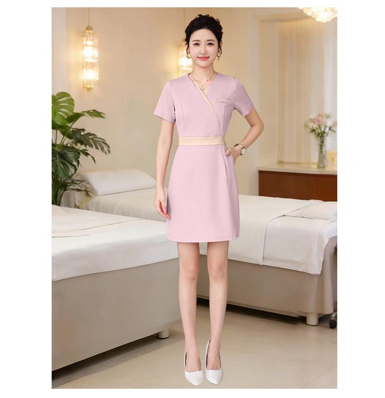 Autumn Chinese Style Beauty Salon Women's Workwear Set