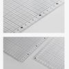 Grid School Students Measuring Supplies Drawing Clipboard Cutting Mats Writing Pad Ruler Board