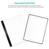 A3 LED Tracing Light Box Pad Grafiktablett 4 mm ultradünnes Zeichenbrett Copyboard 3 Stufen Dimmen