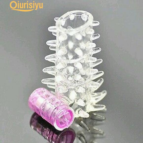 גברים רוטט שרוול הפין טבעת זין הוסף היקף דגדגן ממריץ