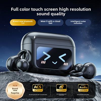 Ασύρματα ακουστικά Bluetooth υψηλής ποιότητας με κλιπ οθόνης για αθλητικά αυτιά, μεγάλης διάρκειας, ανώδυνα
