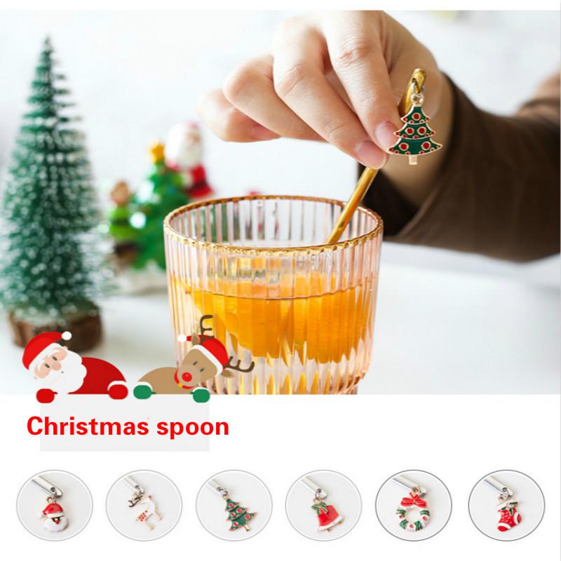 

Рождественская ложка из нержавеющей стали