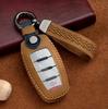 Leather Car Remote Key Case Cover Shell For Great Wall Haval Hover H1 H4 H6 H7 H9 F5 F7 H2S GMW Coupe Protected Keyless Fob